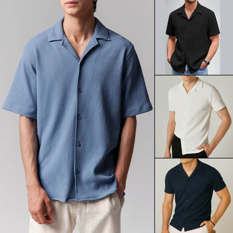 Pack of 4 WAFFLE Open Shirts