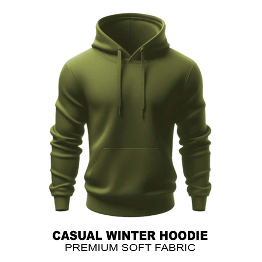 Green Basic Hoodie