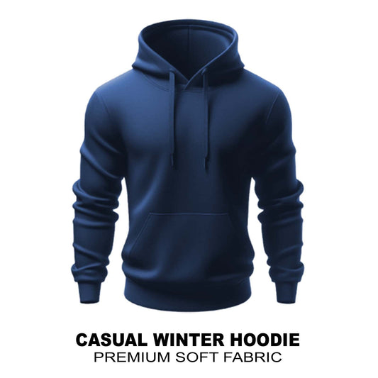 Navy Basic Hoodie